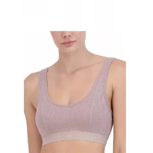 Steve Madden Ribbed stretch bralette lounge Sz med Athleisure - Picture 1 of 7